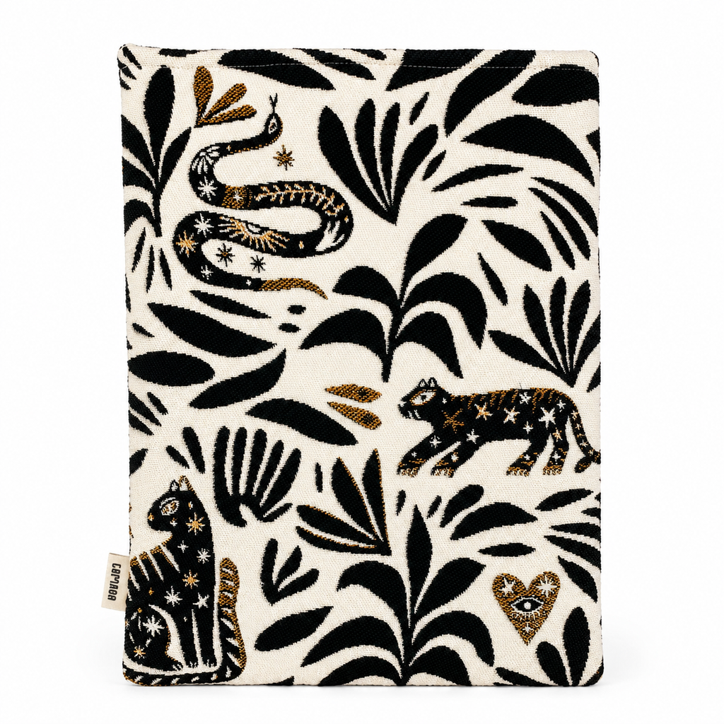 Funda de Libro · Tigris Blanco Gold