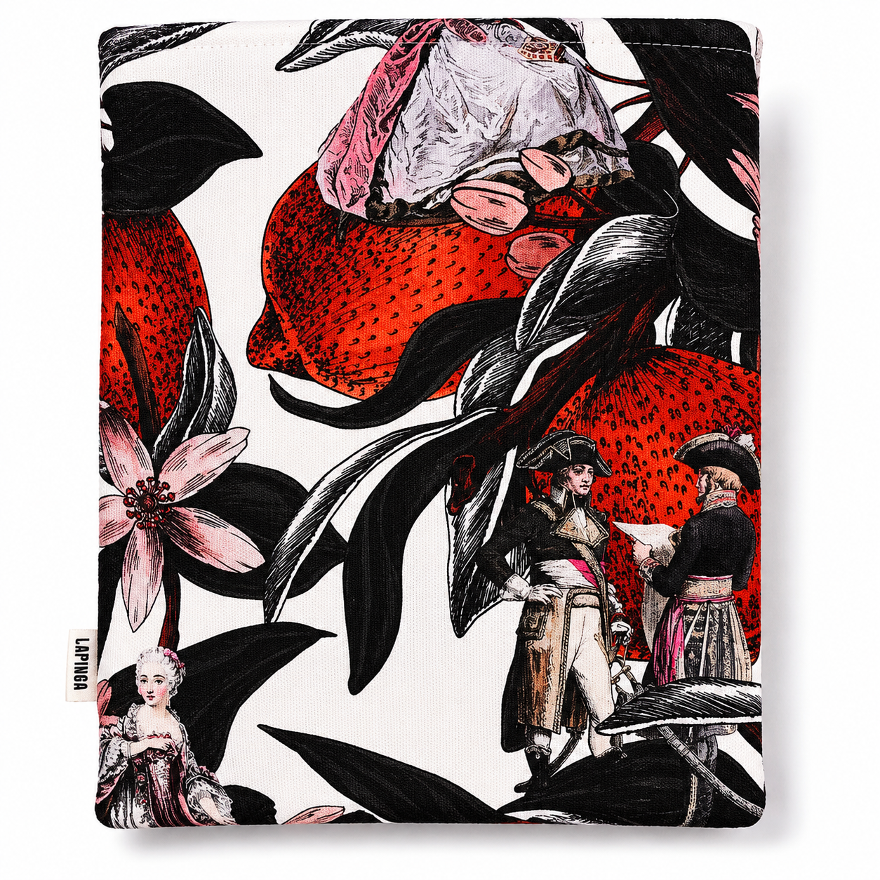 Funda de Libro Pompadour - reverso con figura napoleónica