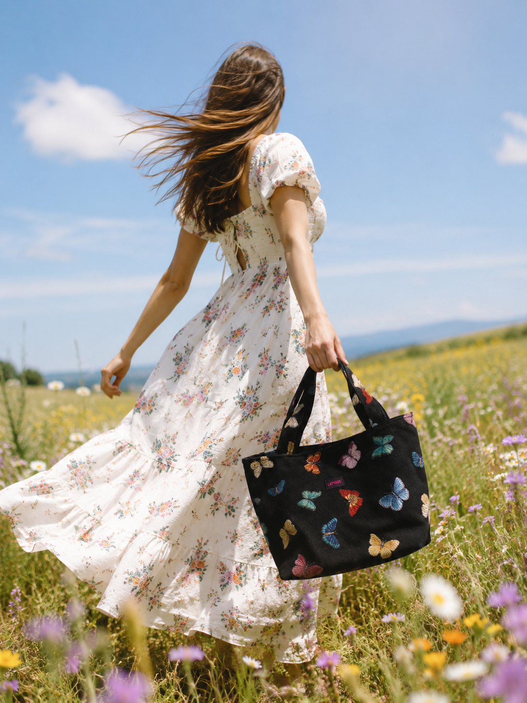 Tote Nocturna · Mariposa