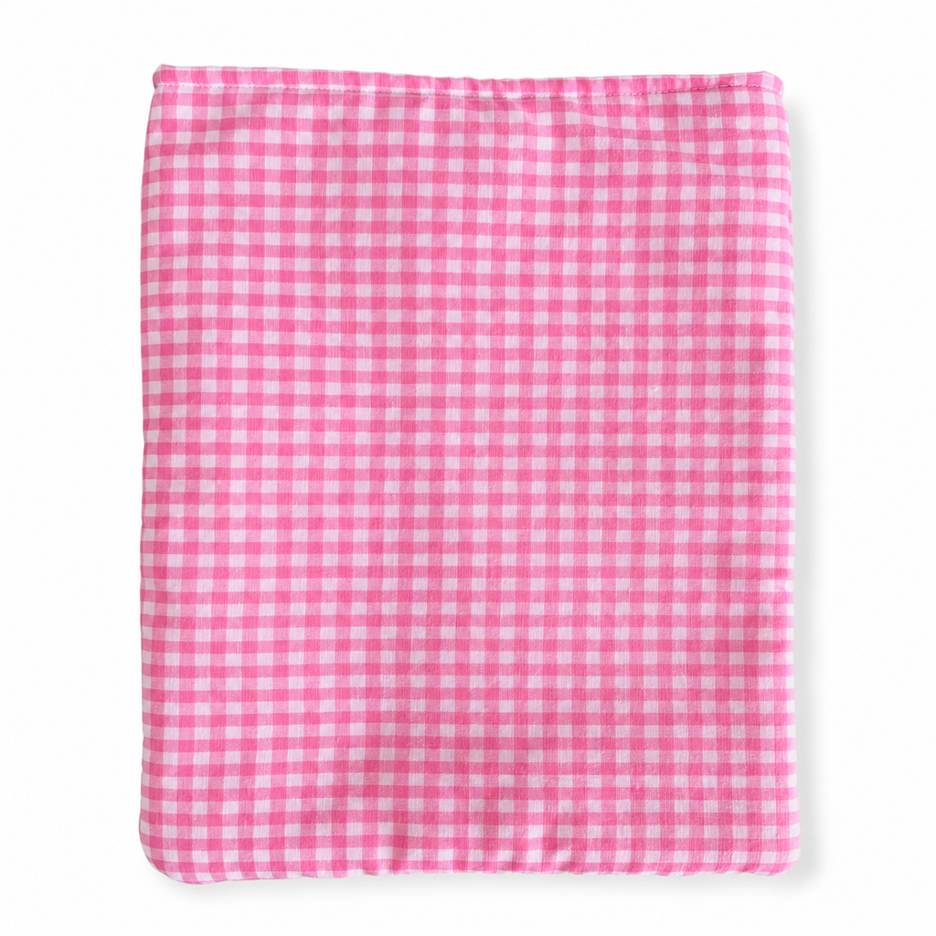 Funda de Libro · Vichy Rosa